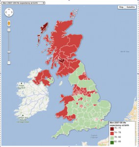 Life Expectancy in UK